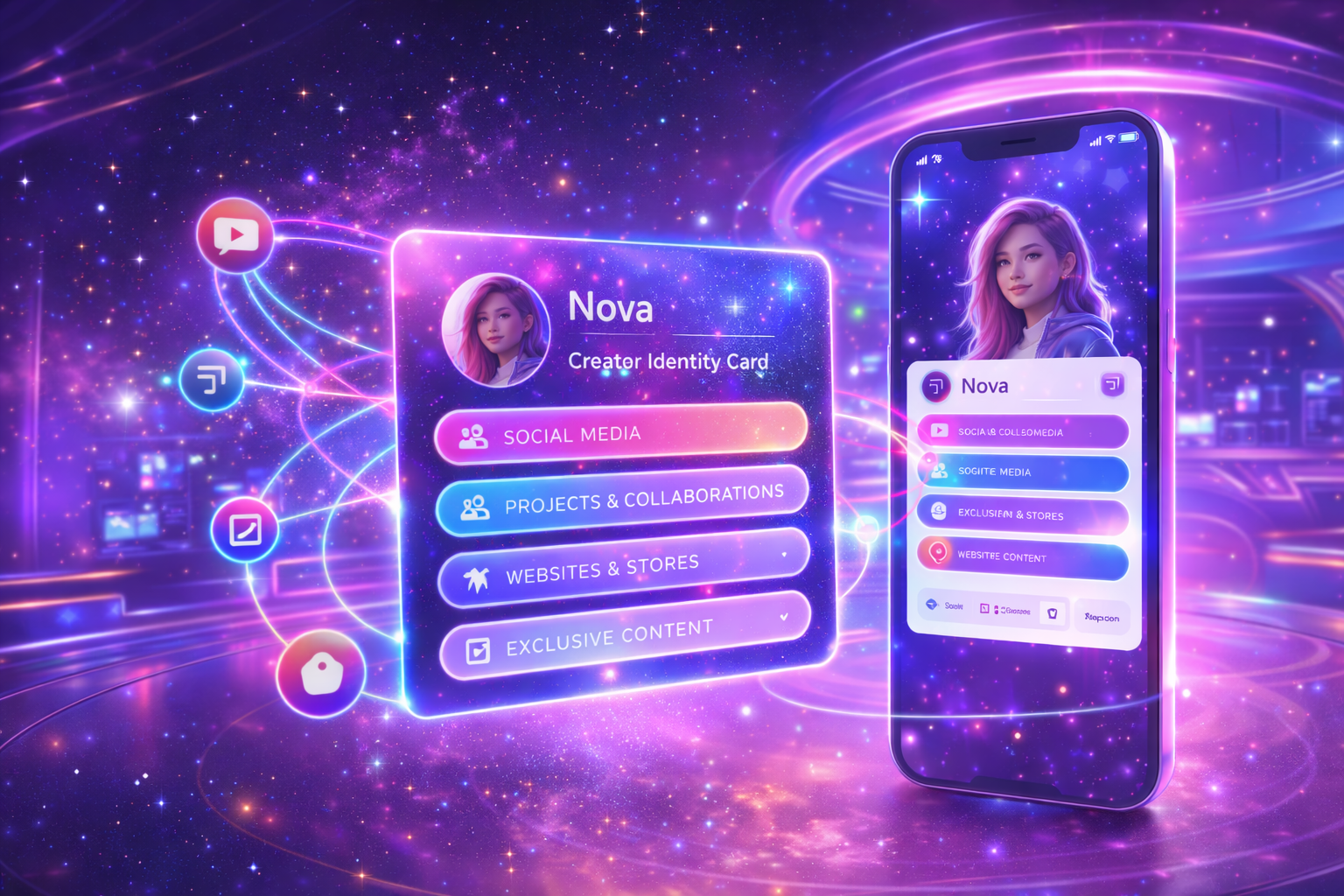 Nova Pass creator identity platform dashboard ™Patboy Entertainment