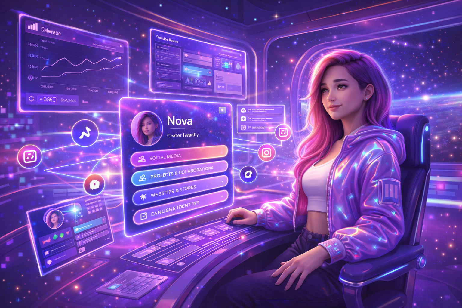 Nova Pass creator identity platform dashboard ™Patboy Entertainment